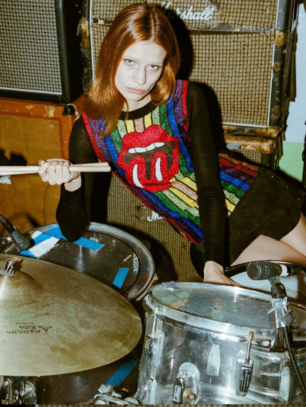 Extremely Rare Stoned Immaculate Limited Edition Rainbow Sweater Size Large $699